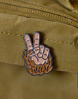 Bigfoot Peace · Enamel Pin