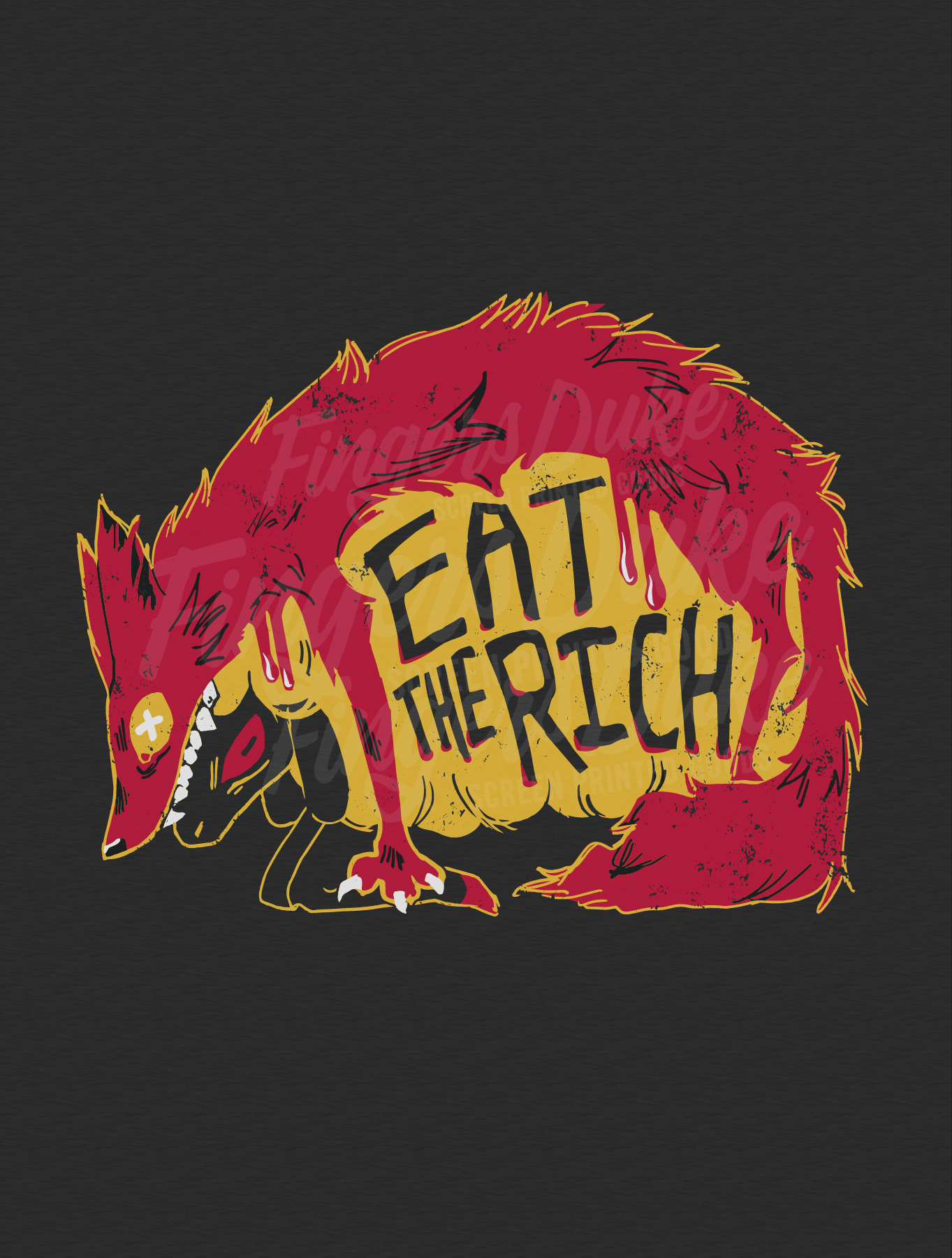 Eat The Rich · Zip Up Hoodie