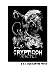 Crypticon · Alien Creeper Canvas Patch