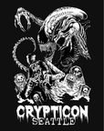 Crypticon · Alien Creeper Canvas Patch