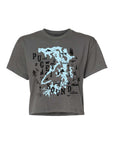 Puget Sound Map · Cropped T-Shirt