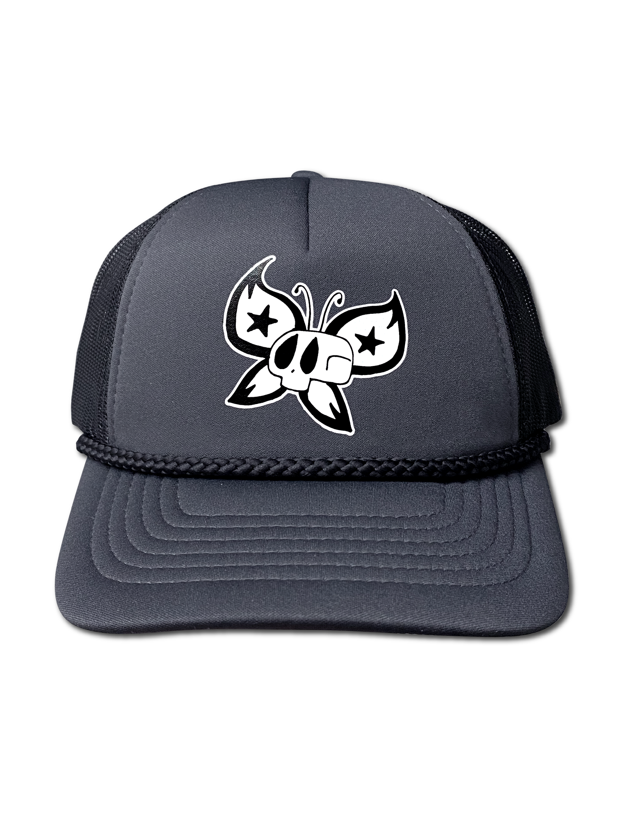 Butterfly Skull · Foam Trucker Hat