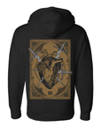 Three Of Swords · Zip Up Hoodies