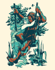 Swingin' With Sasquatch · Screen Print