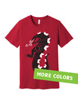 Jeffrey Veregge - Godzilla Tee Red