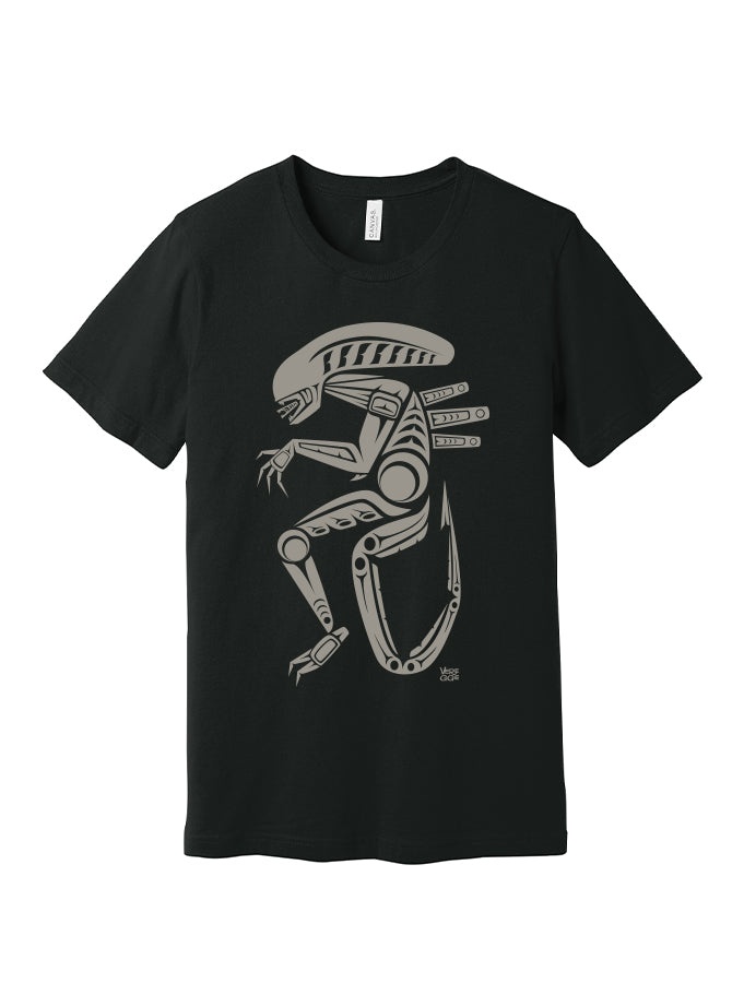 Xenomorph Black Jeffrey Veregge Black Tee