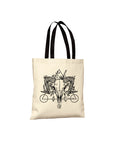 Melanie Peterson Goat Skull Tote Bag