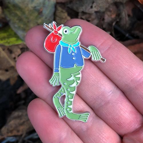 Print Ritual Hobo Frog · Enamel Pin