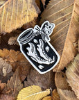 Jaw Bone in Jar · Enamel Pin