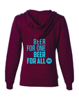 Silver City Beer For One · Zip Up Hoodie