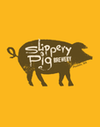 Slippery Pig · Golden Yellow Racerback Tank