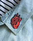 Anatomical Tentacle Heart · Enamel Pin