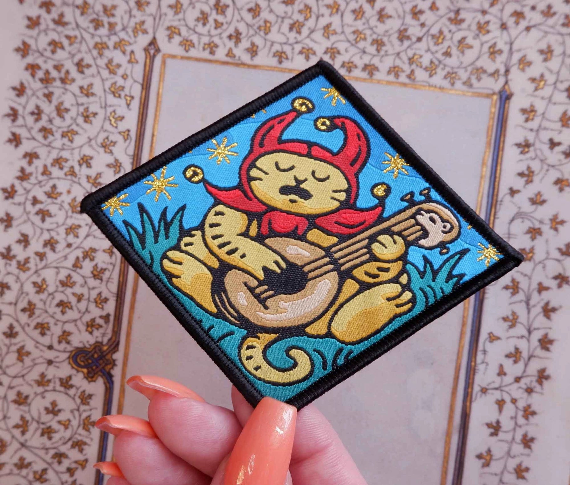 Sad jester Cat · Patch