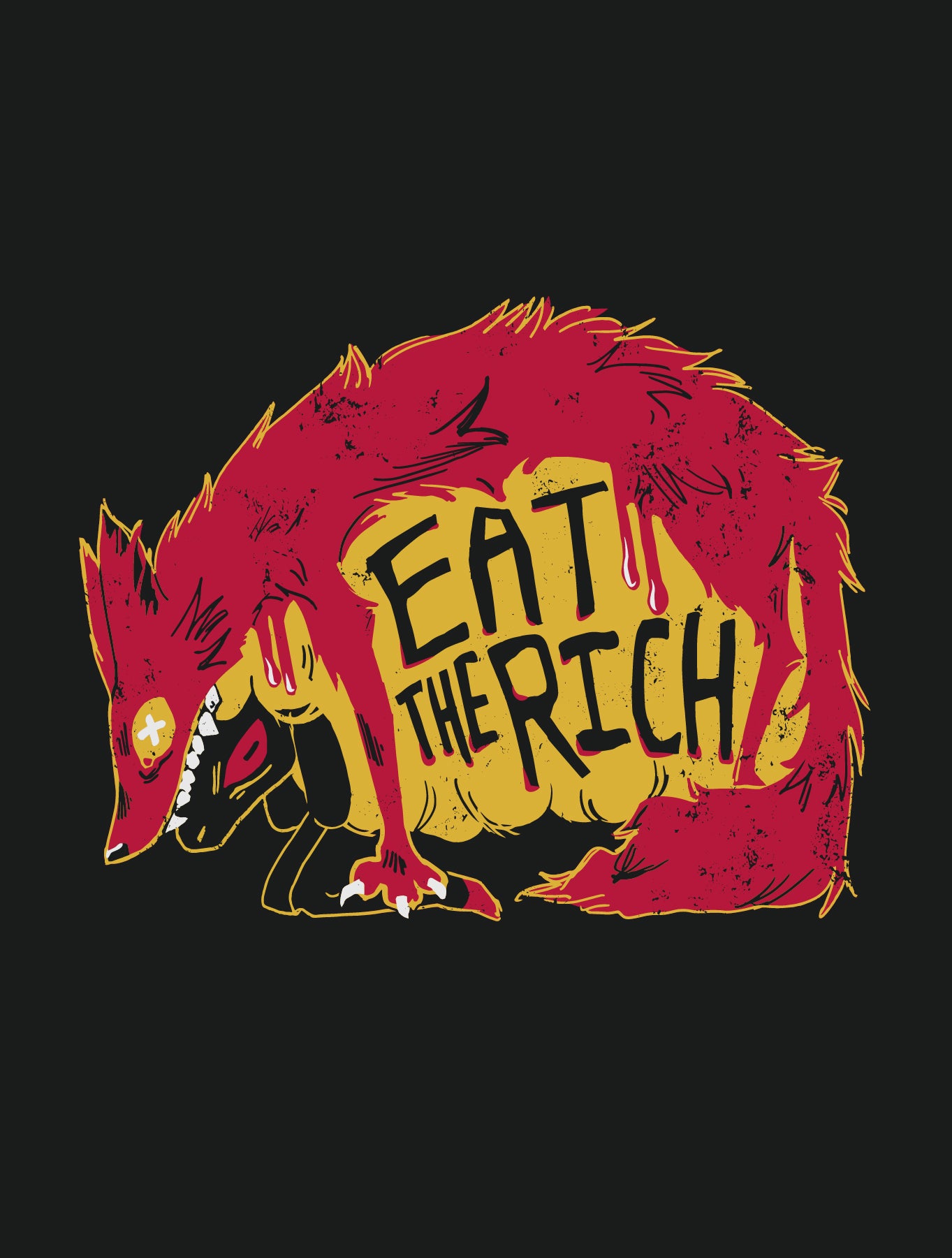 Eat The Rich · Cropped Crewneck