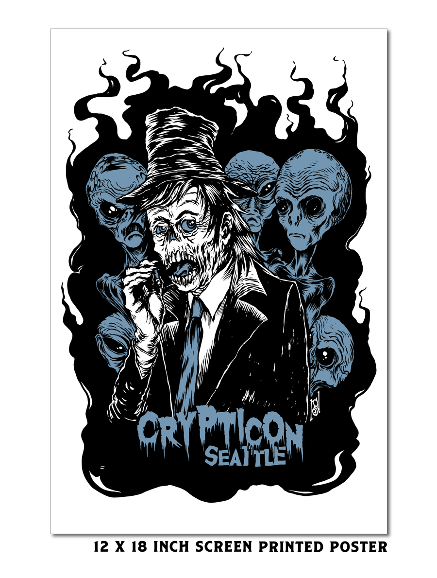Crypticon · Smoking Man Print