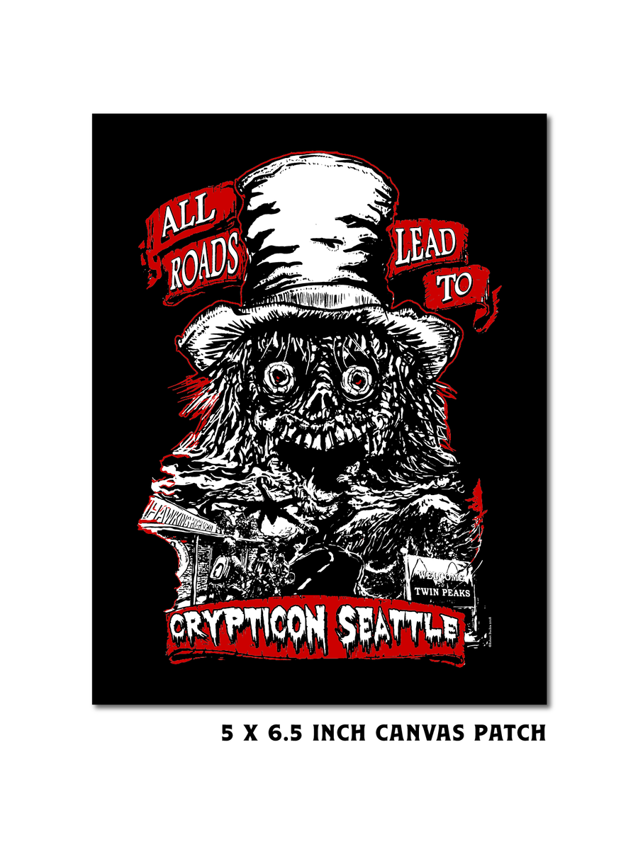 Crypticon · All Roads Canvas Patch