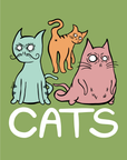 Cats · Kiwi Unisex T-Shirt