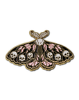 Moth and Skulls · Enamel Pin