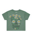 Daisy Skull · Cropped T-Shirt