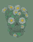 Daisy Skull · Cropped T-Shirt