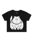 Plump Cat · Cropped T-Shirt