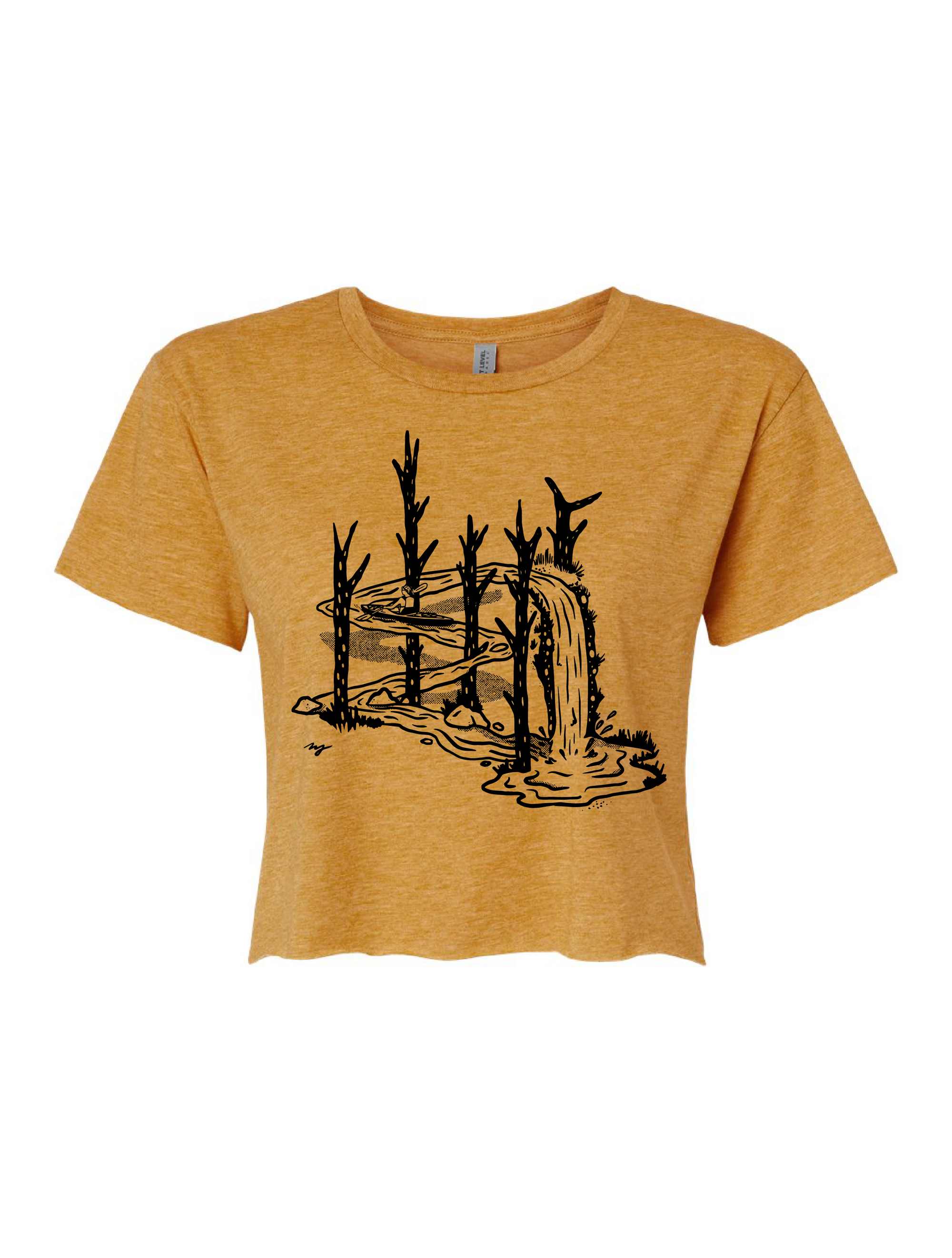 River Path · Cropped T-Shirt