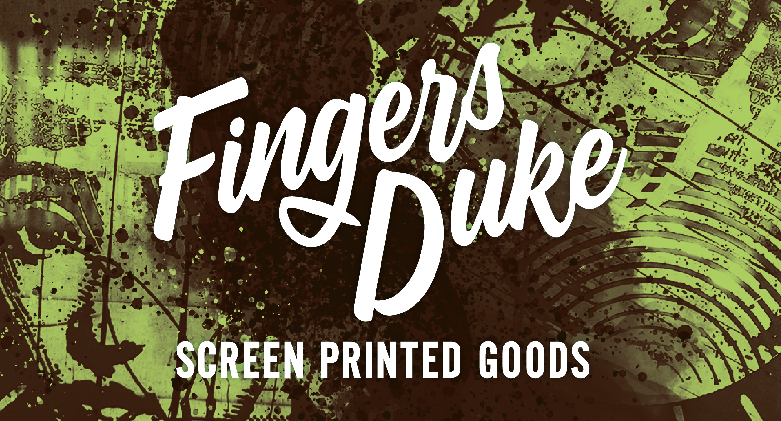 Fingers Duke Screen Printed Goods