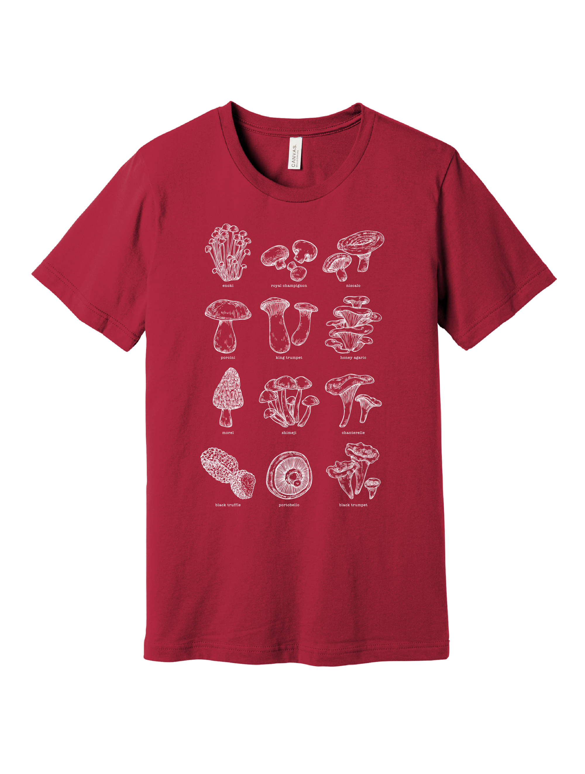 Mycology · White Ink · Unisex T-Shirt