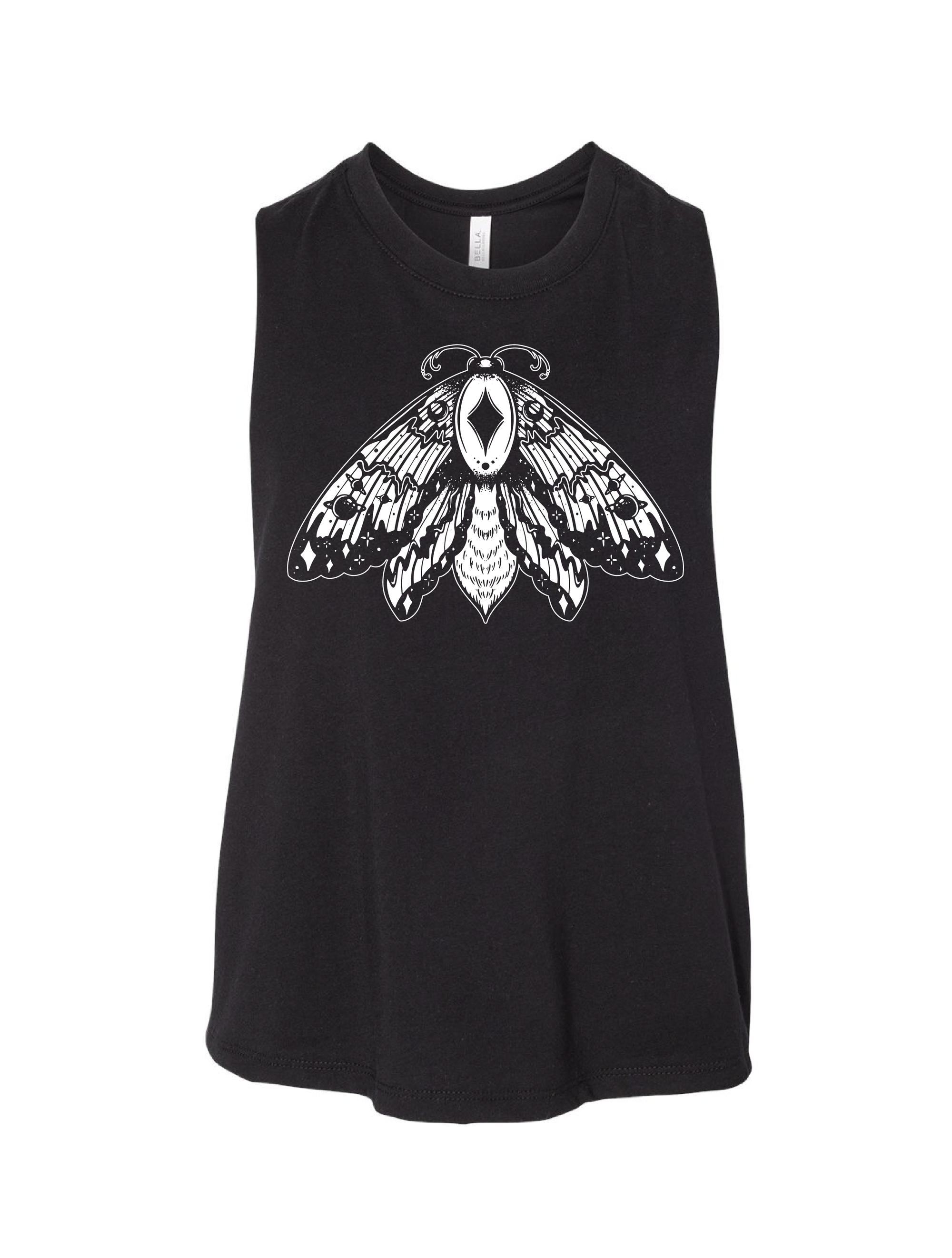 Witchy Moth · Cropped Tank