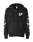 Witchy Moth · Zip Up Hoodie