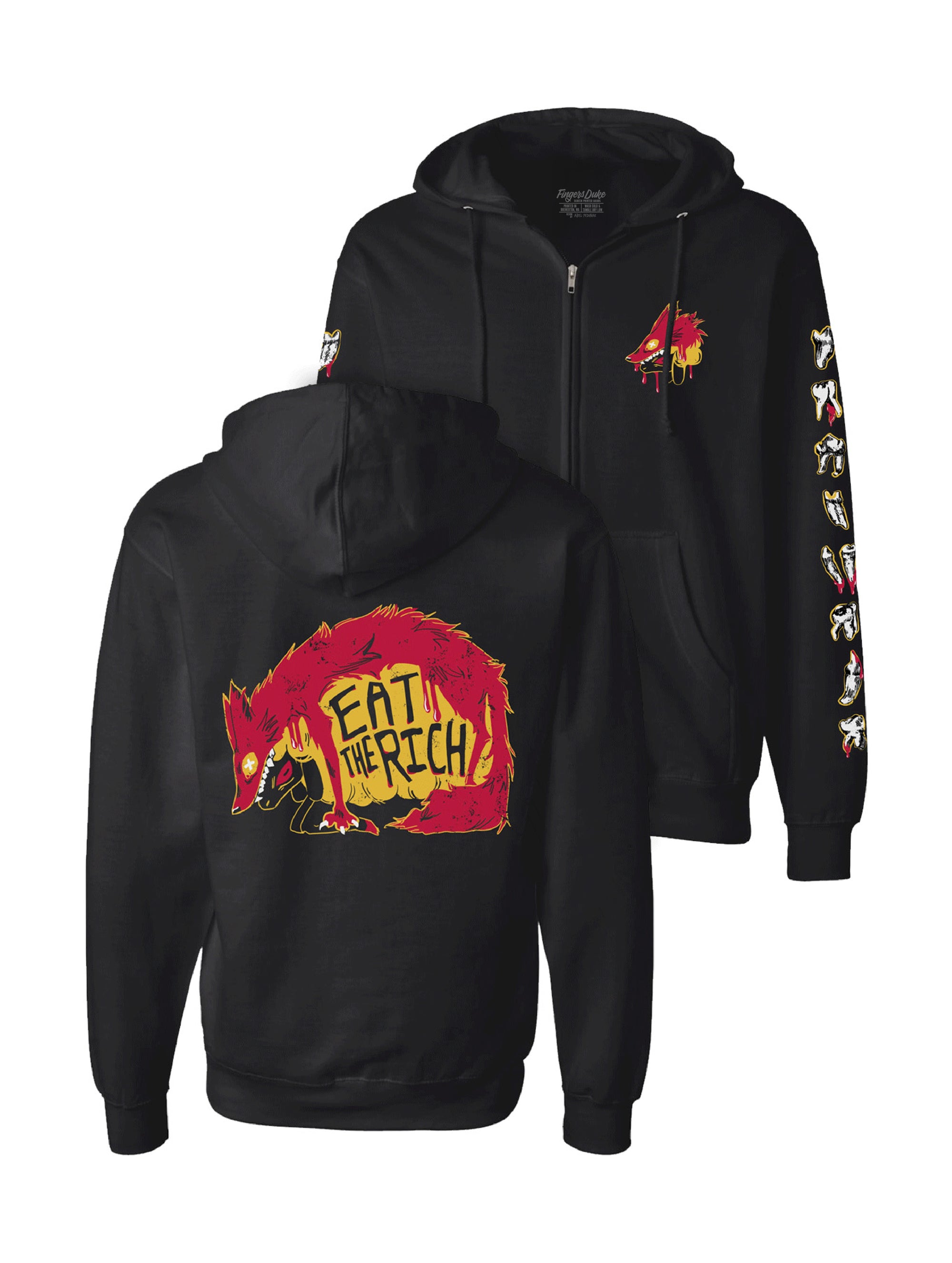 Eat The Rich · Zip Up Hoodie