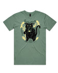 Krampus Kitty · Sage T-Shirt