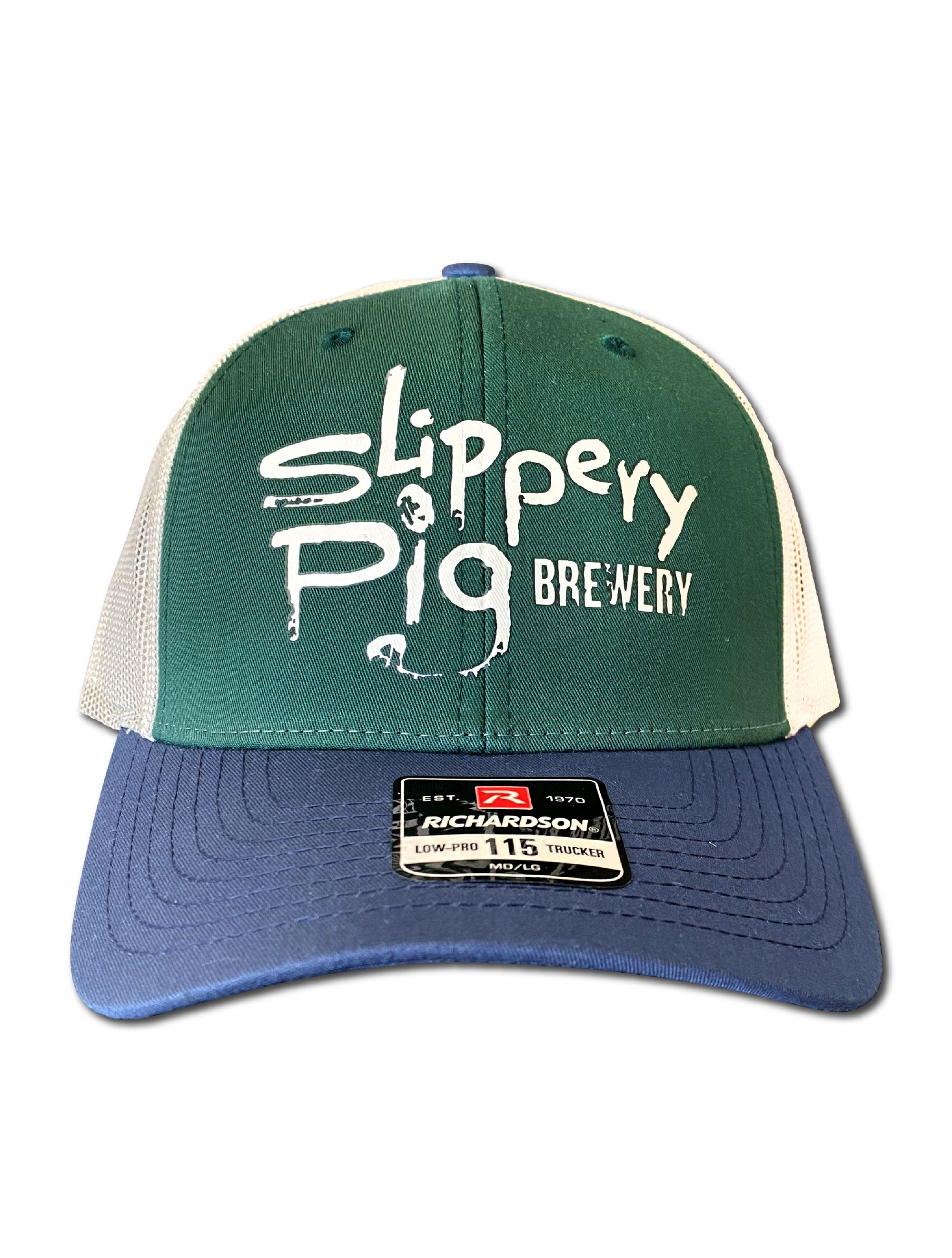 Slippery Pig · Tri-Color Snapback Trucker Hat