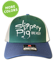 Slippery Pig · Tri-Color Snapback Trucker Hat