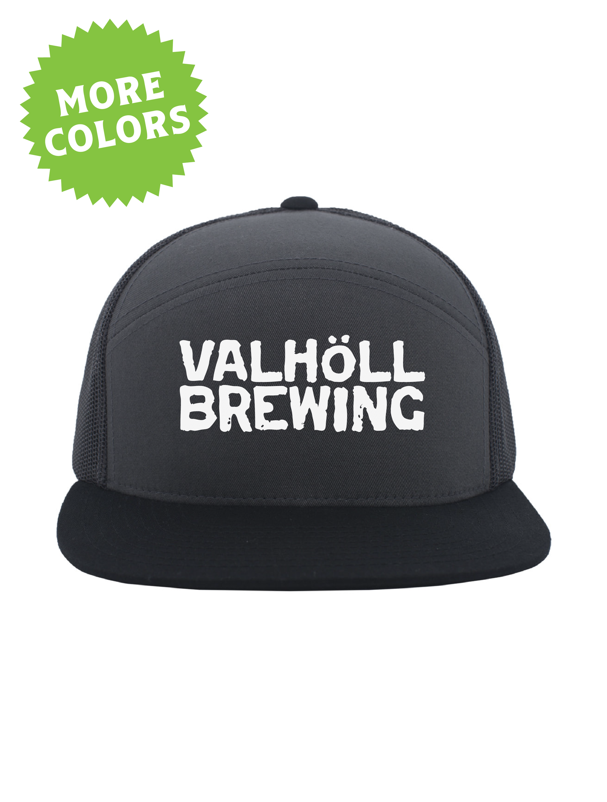 Valhöll Brewing · 6-Panel Arch Trucker Snapback