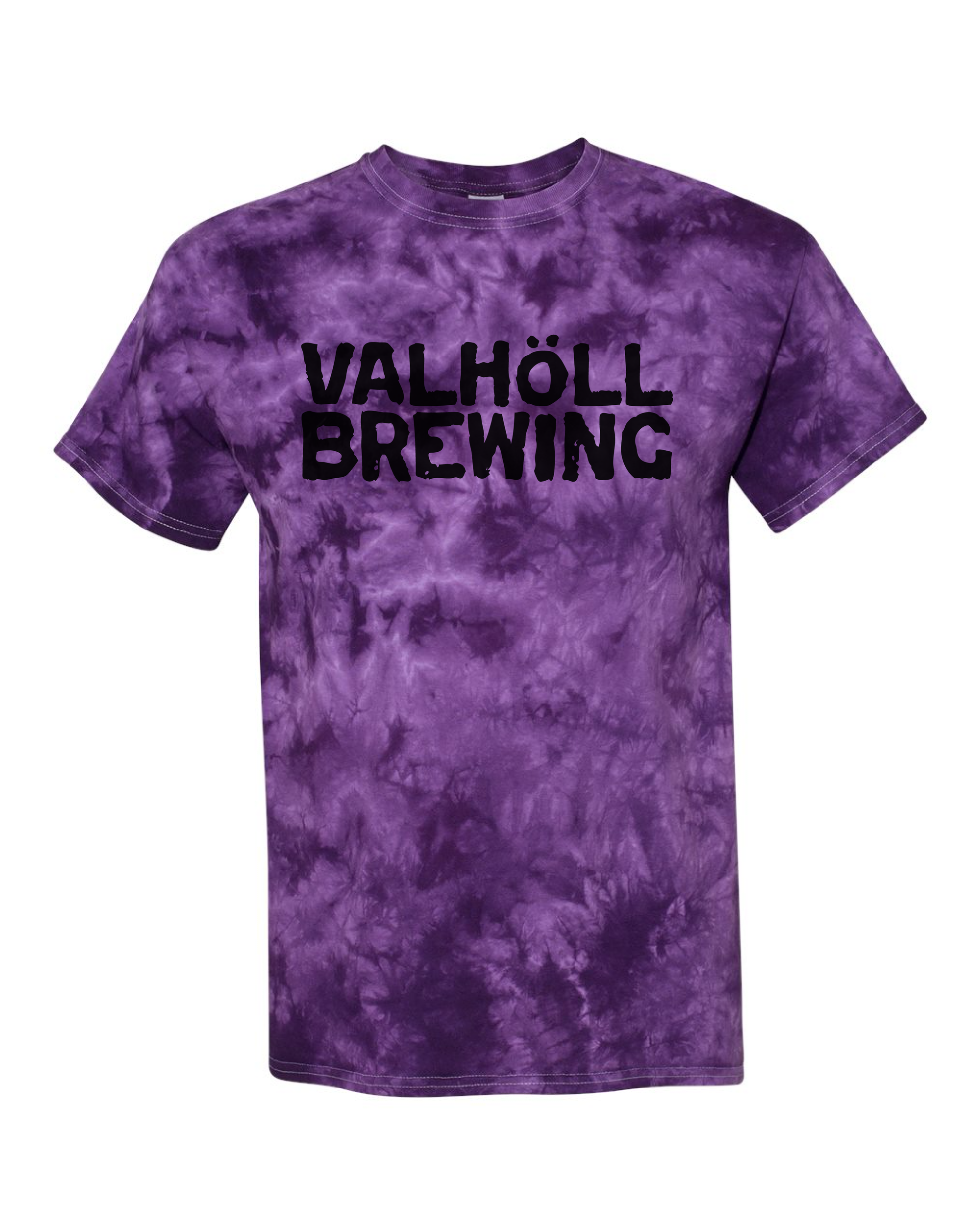 Valholl Brewing・Purple Crystal Tie-Dye Tee