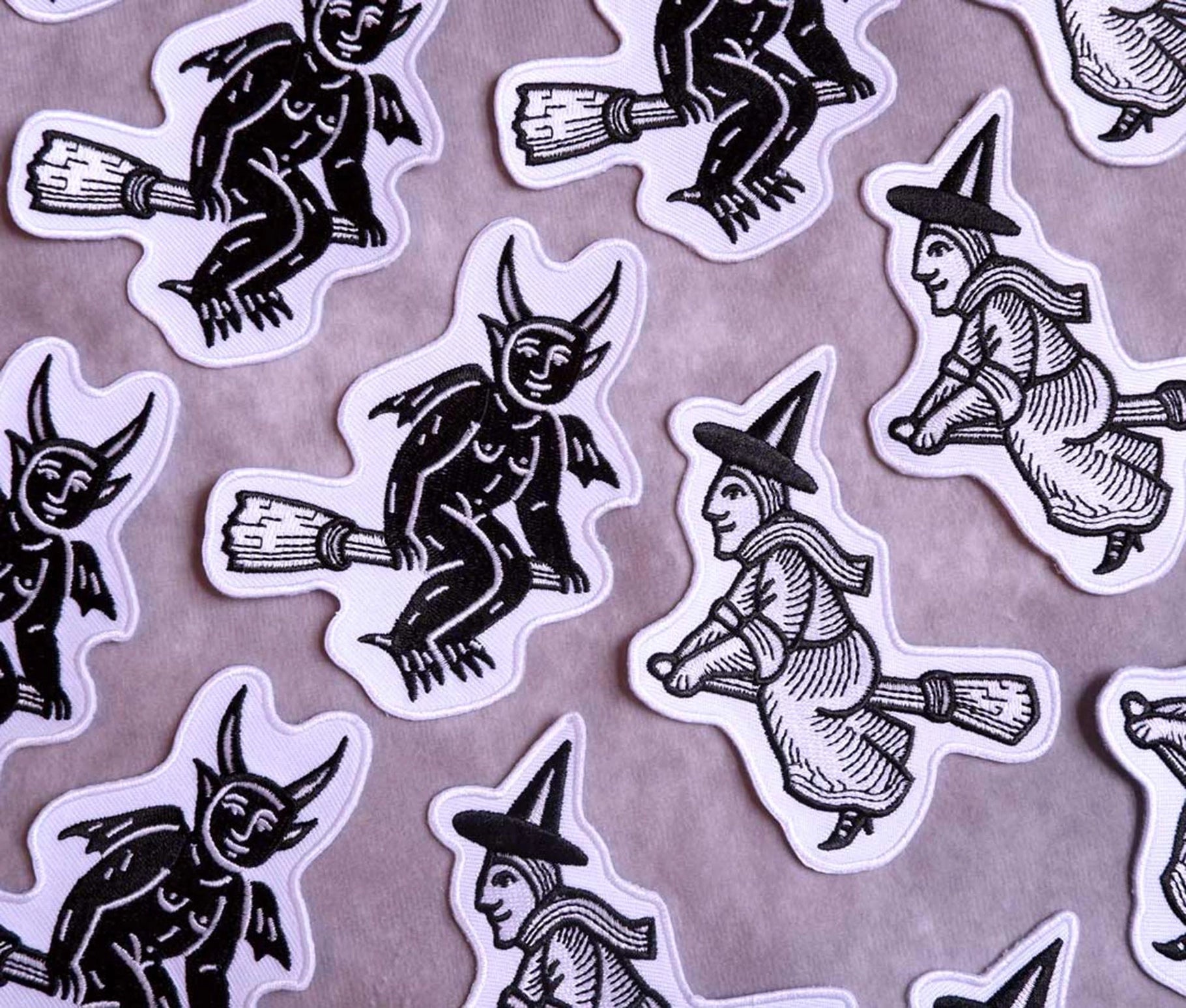 Woodcut Witch · Patch