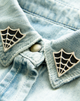 Cobwebs · Collar Point Enamel Pin Set