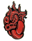 Anatomical Tentacle Heart · Enamel Pin