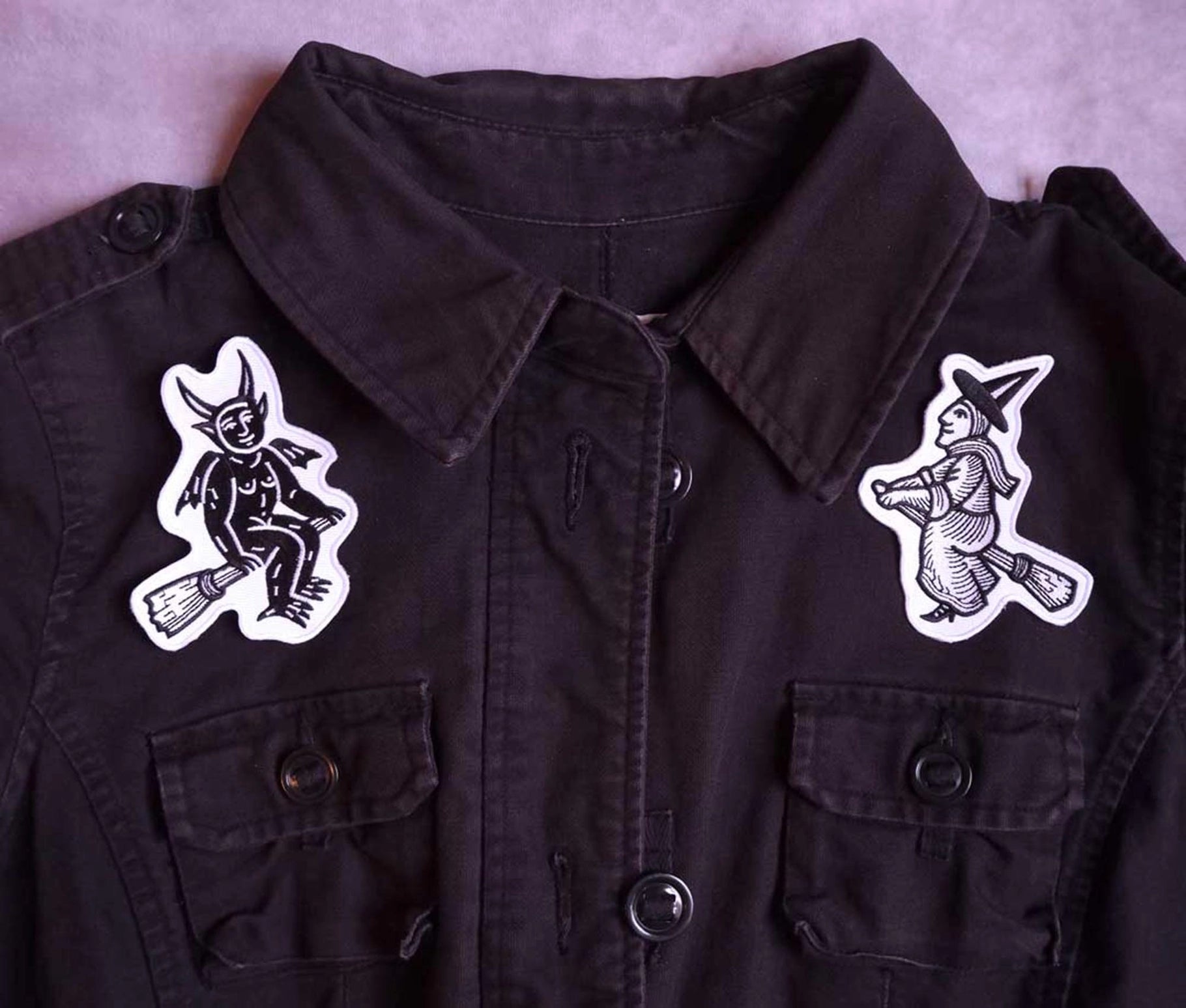 Woodcut Witch · Patch
