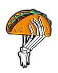 Taco Skeleton · Enamel Pin