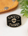 Safety 3rd Skull · Enamel Pin