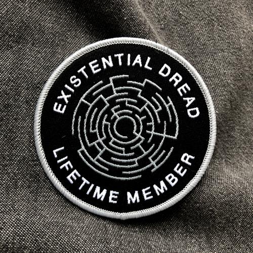 Existential Dread · Iron-on Patch