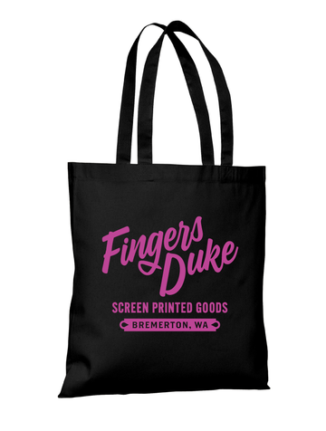 Fingers Duke Screen Printed Goods · Cotton Tote
