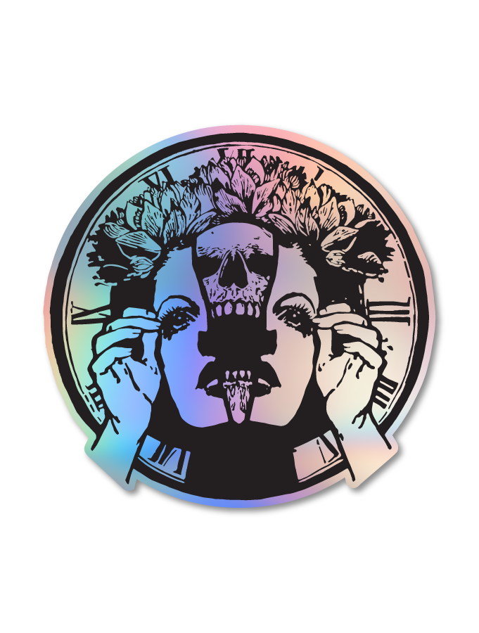 Torn · Holographic Sticker
