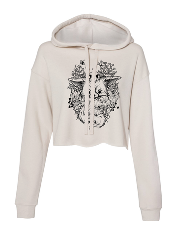 Forest Fox · Cropped Hoodie