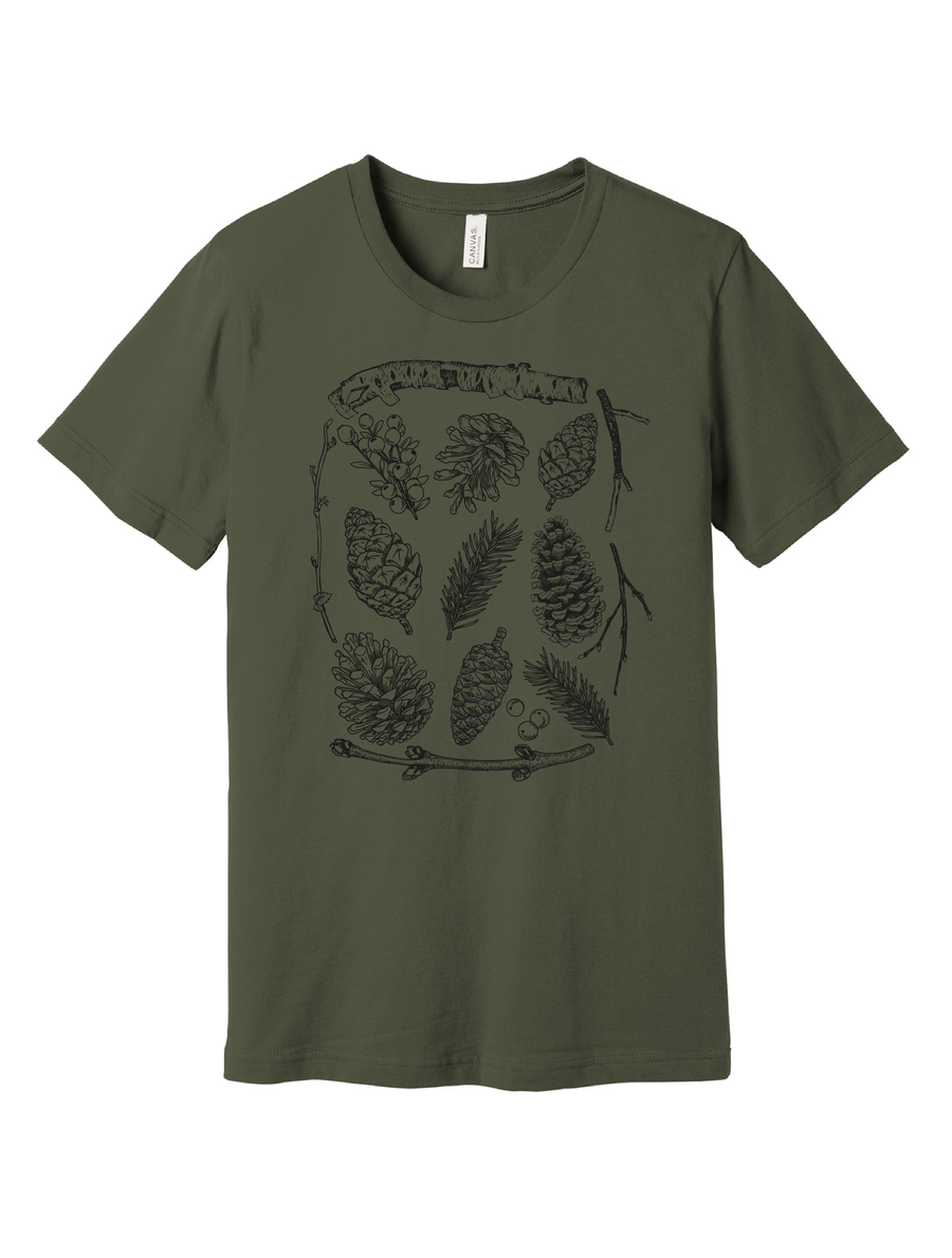 Pinecones · Cotton T-Shirt