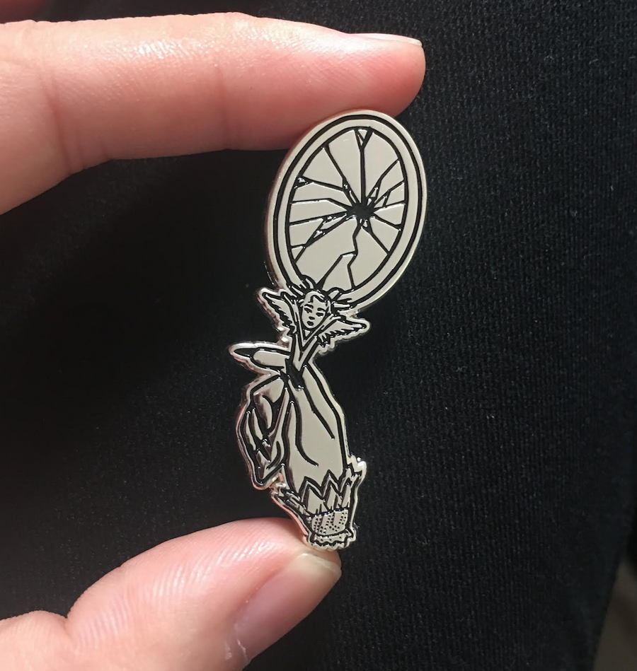 Broken Mirror · Enamel Pin
