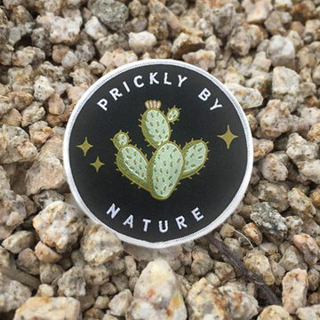 Prickly By Nature · Iron-on Patch