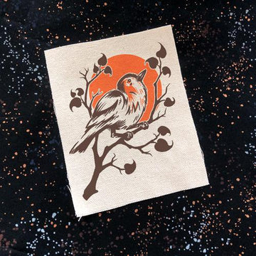 Robin on Branch · Canvas Patch